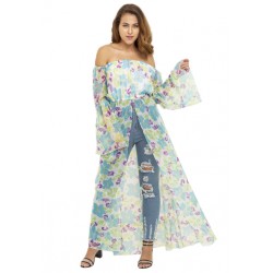 Off Shoulder Slit Top!